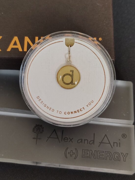 Alex and Ani Jewelry - Alex and Ani 925 Sterling Silver Initial D Charm   897